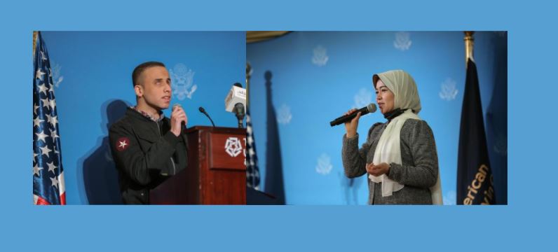 Access alumni Yasser Tamer and Marwa Atef