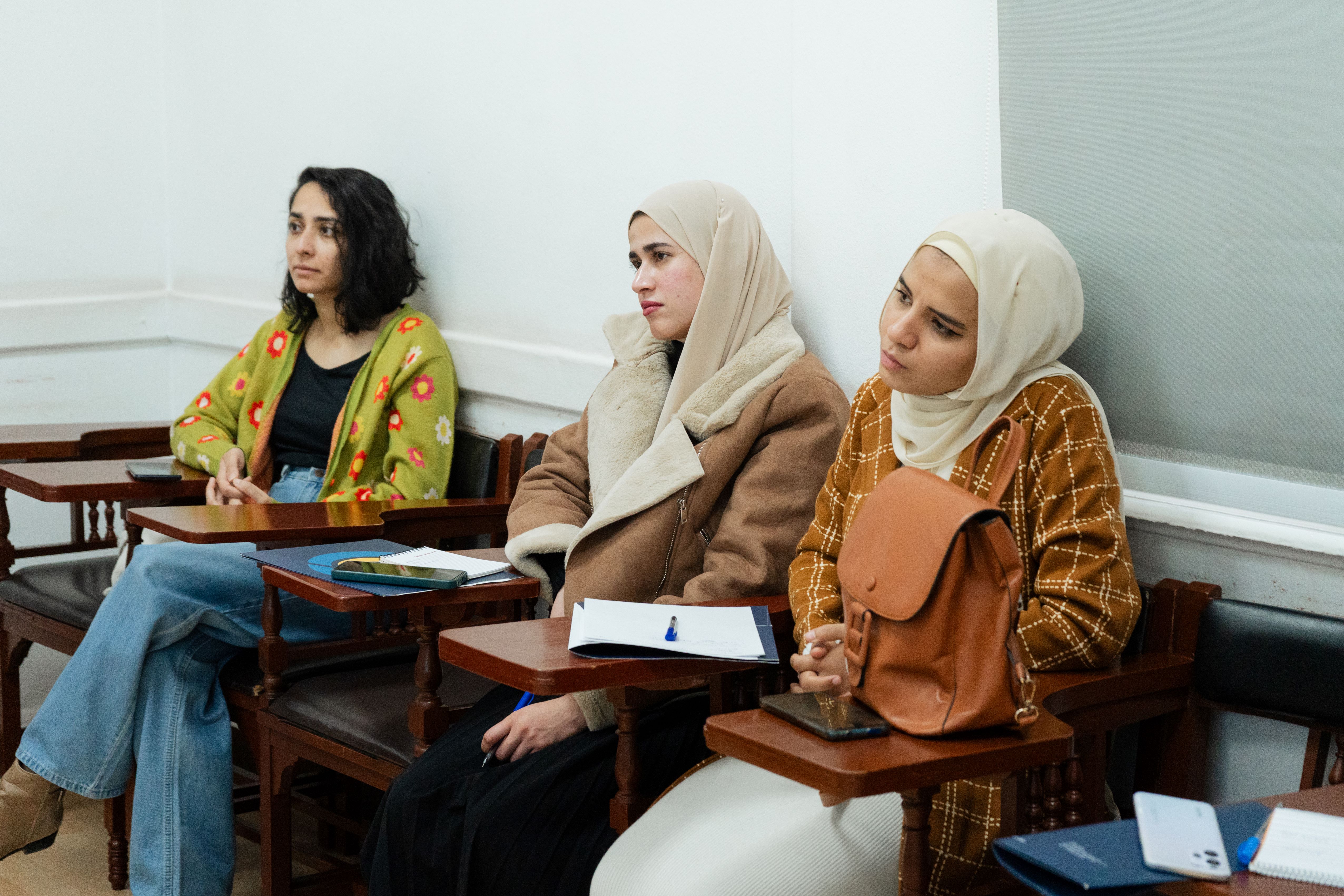 Students in the classroom