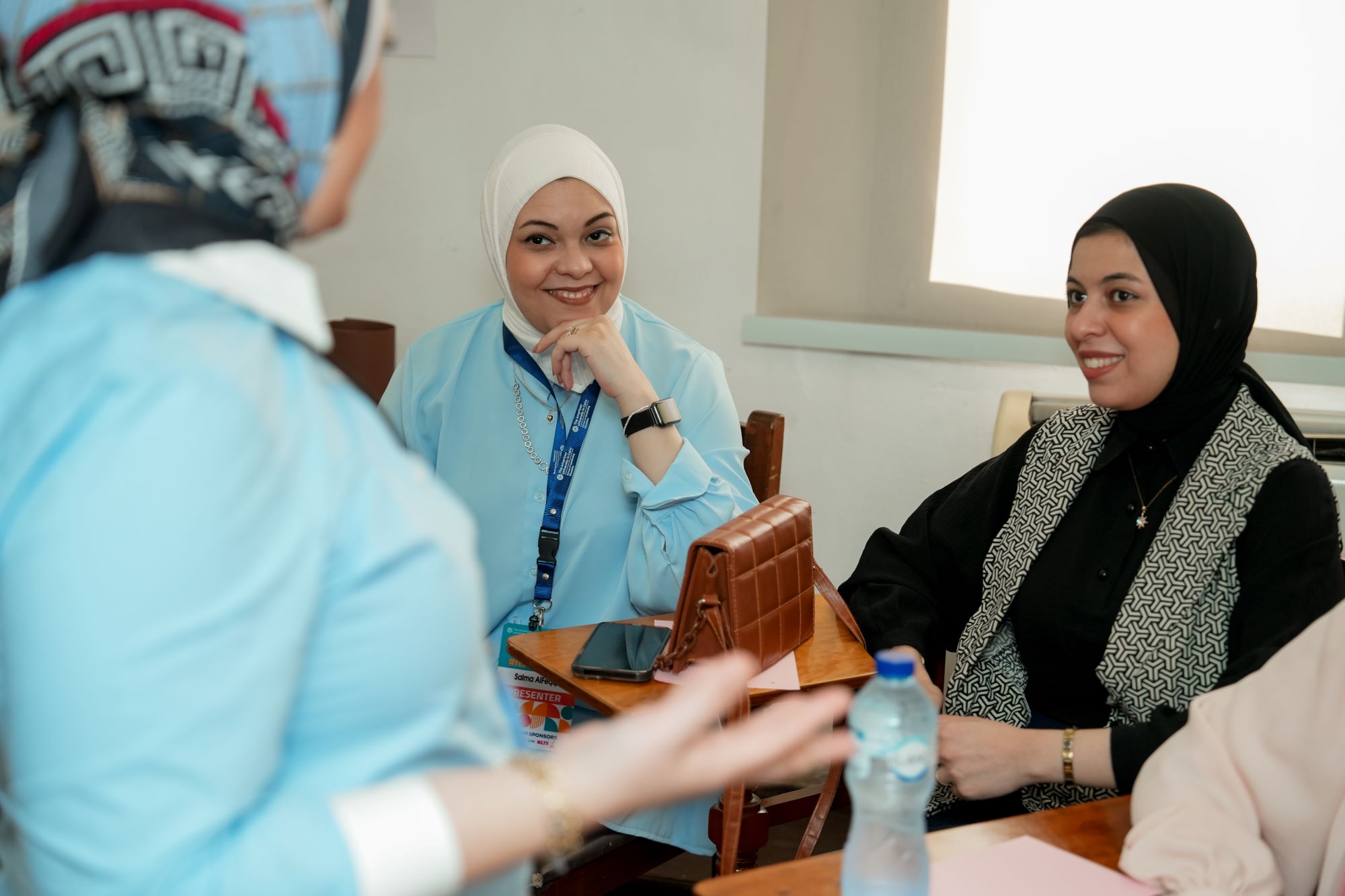 Students in the class with their instructor