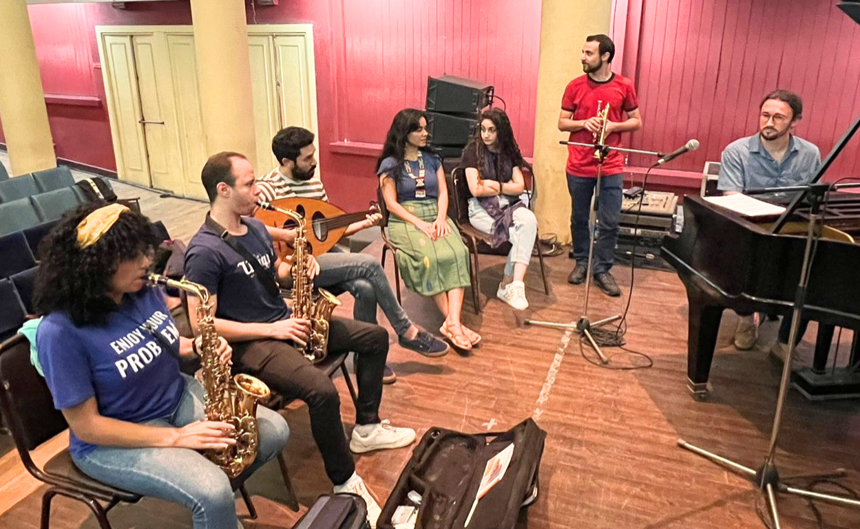 Workshop hosted with jazz trio