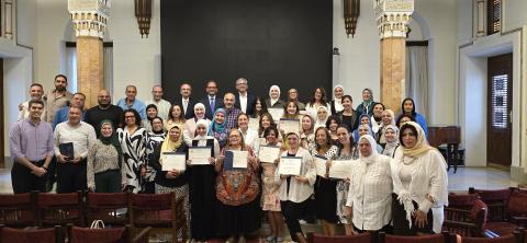 SCE instructors receiving the Honor Roll Award for FY24