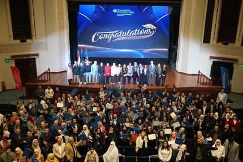 A group photo for the Translation Graduation Ceremony 2025