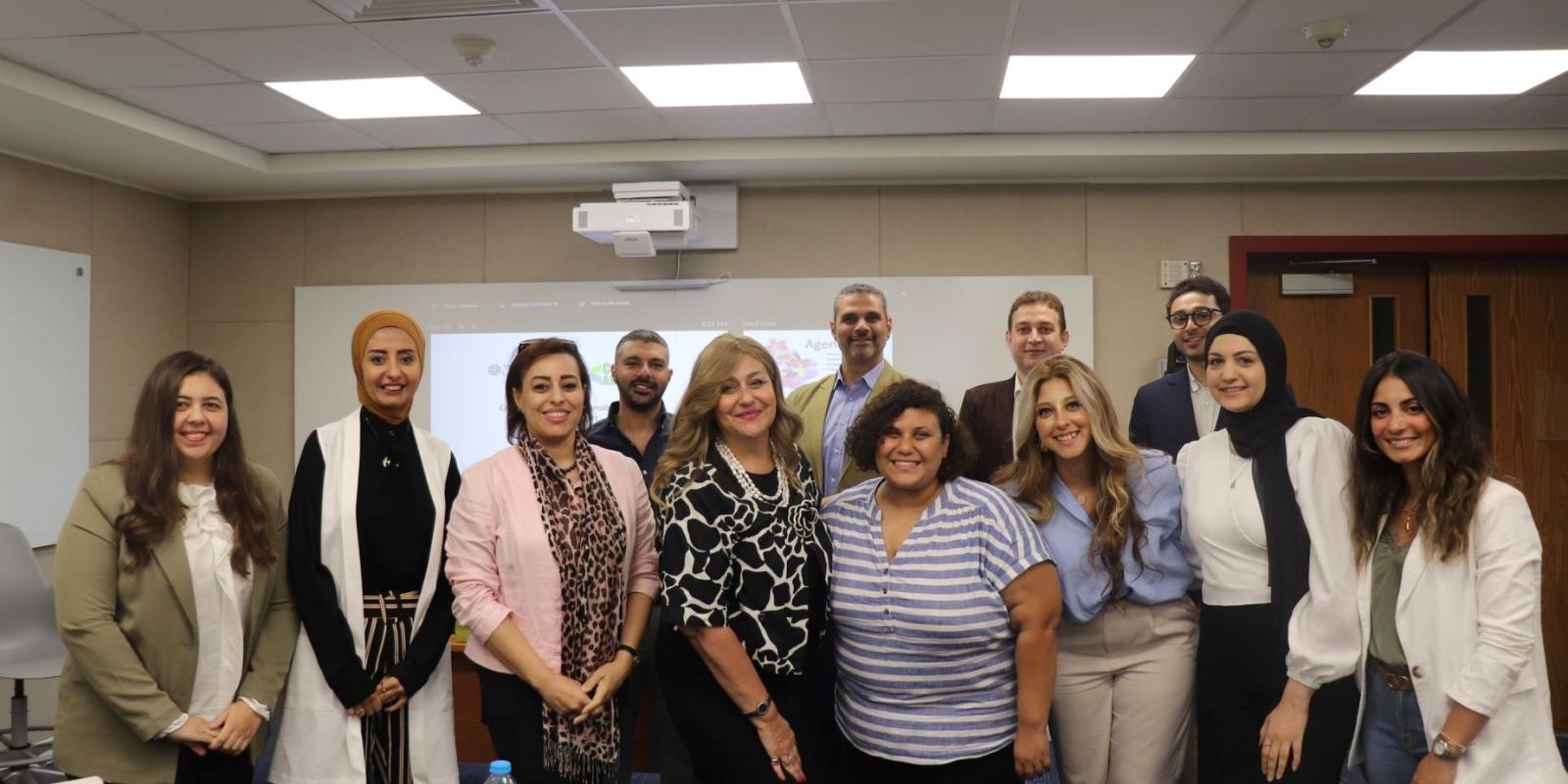 Group photo for First "Corporate Social Responsibility" Certificate Graduates