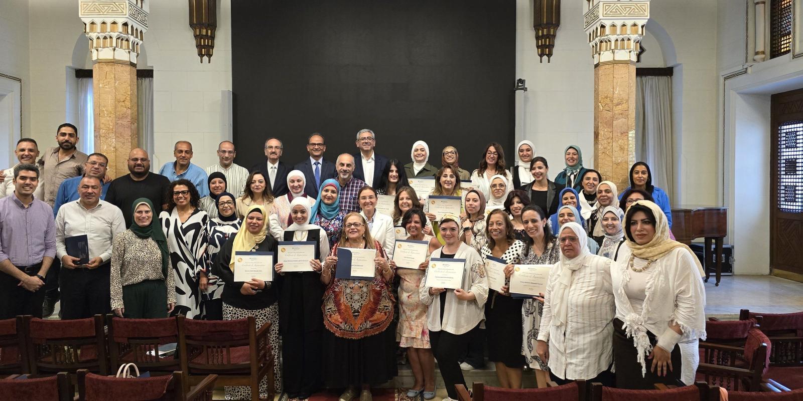 SCE instructors receiving the Honor Roll Award for FY24