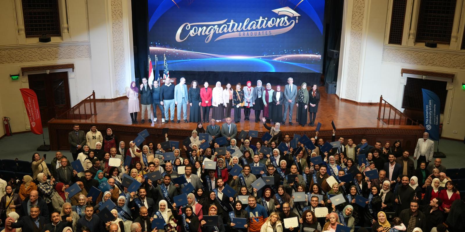 A group photo for the Translation Graduation Ceremony 2025