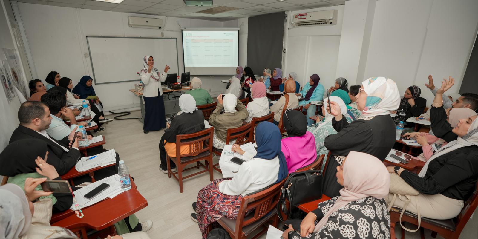 A speaker giving a session during previous ILACE Conference