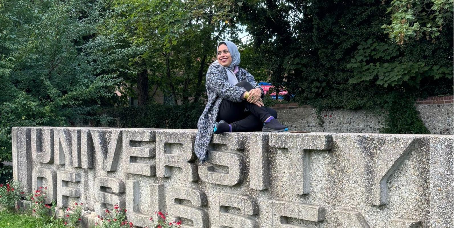 وفاء خيري بجامعة ساسيكس في المملكة المتحدة.