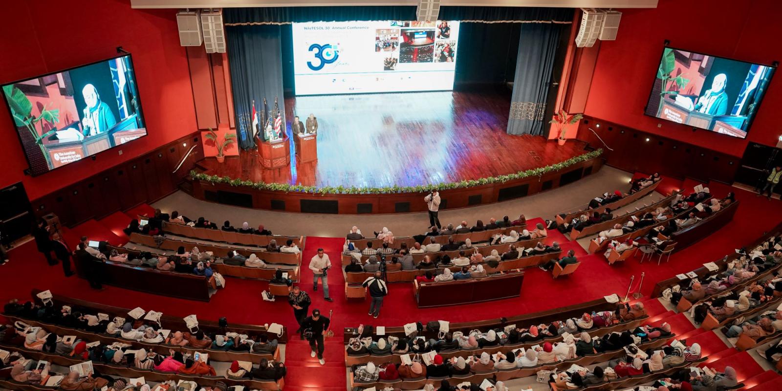 AUC&rsquo;s School of Continuing Education Celebrates  30 Years of Niletesol and the opening ceremony was held at Basilly Auditorium