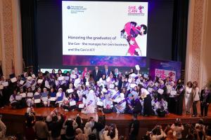 Group photo for She Innovates 2024